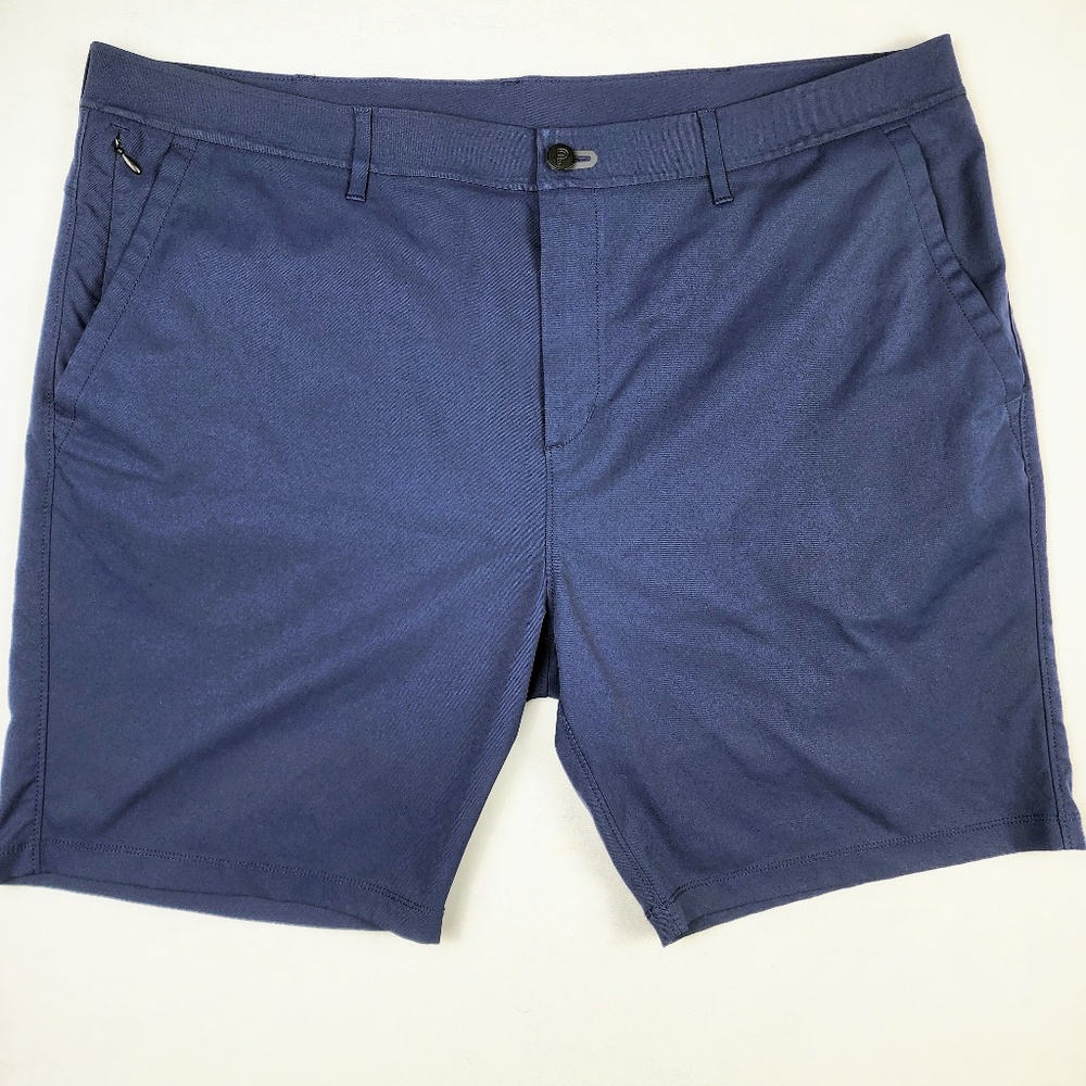 Public Rec Men's Flat Front Casual Shorts in Navy